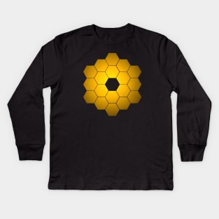 James Webb Space Telescope Kids Long Sleeve T-Shirt